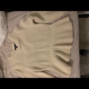 Banana republic peplum sweater